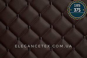 Прошитий шкірозамінником для автомобілів дубльований поролоном і синтепоном. «Ромб».Турецького виробництва.