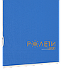 Ролета тканинна Е-Mini Льон 874 Синій, фото 4