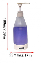 Дозатор для рідкого мила з підсвіткою Soap Bright Nightlight Soap Dispenser 400 мл, фото 4