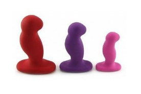 Набір масажерів простати з вібрацією Nexus G-Play Plus Trio