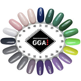 Гель лак GGA 021-040