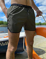 Мужские шорты пляжные Int khaki Плавки мужские на лето Купальные шорты из плащевки