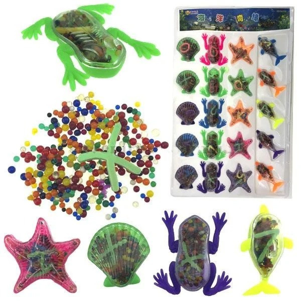 Іграшка розтушка з гідрогелем набір 20 шт., фото 1