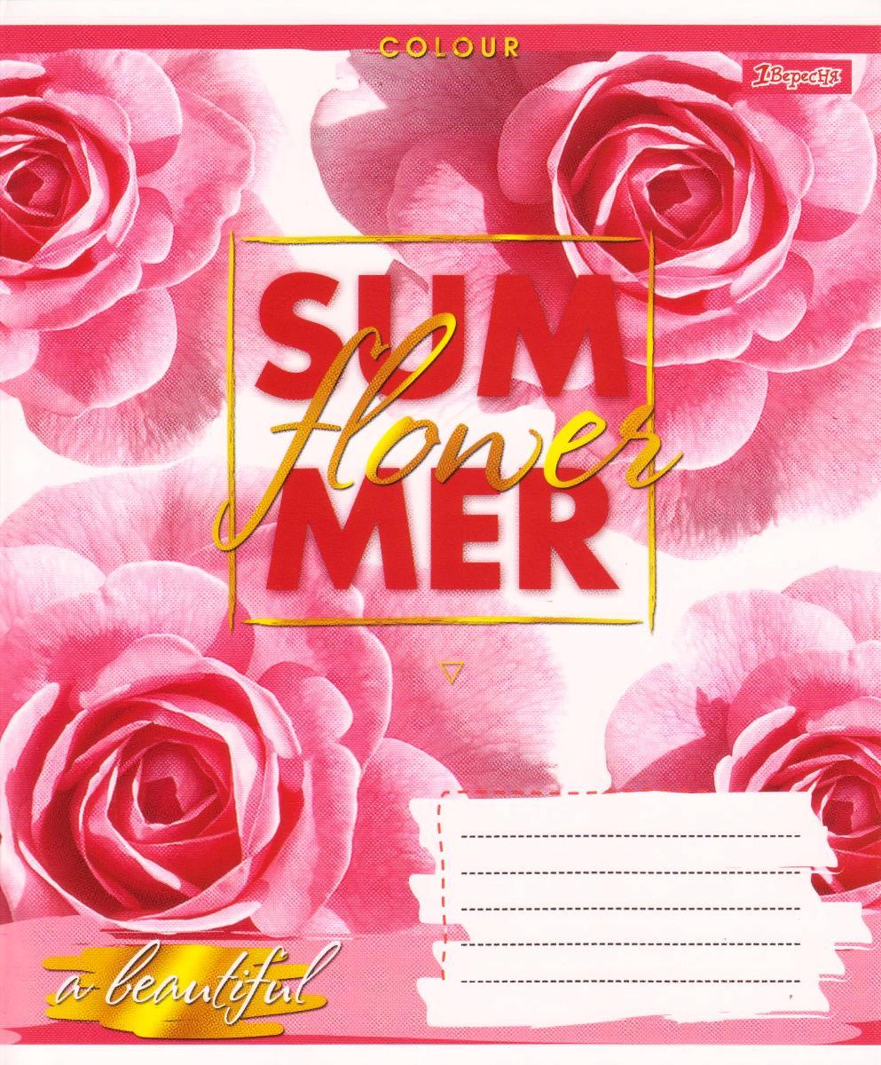 Зошит 18 аркушів, лінія "Summer Flower" 764560