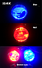 Лінзи LED R2 ПТФ прожектори. Прожектори LED R2 далекого світла з диявольськими очима., фото 3