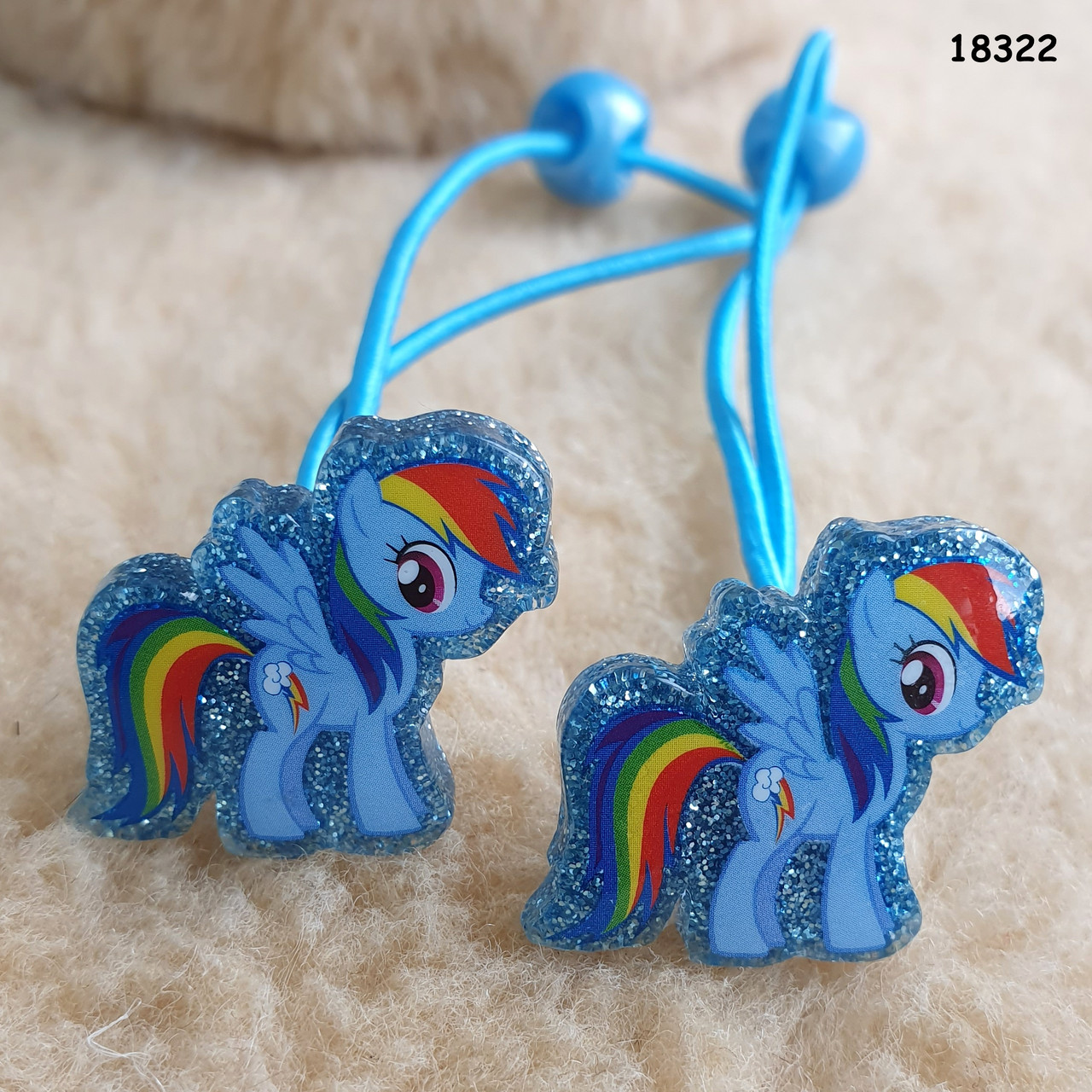 Набор резинок My Little Pony для девочки, 2 штуки - фото 1 - id-p1196571444