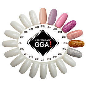 Гель лак GGA 201-220