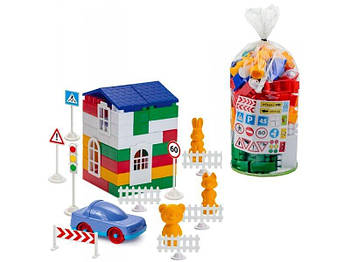 Конструктор "Лідер" №3 (100 деталей) 1-052 G-Rich