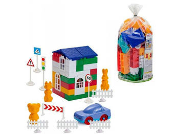 Конструктор "Лидер" №2 (80 деталей) 1-220 G-Rich