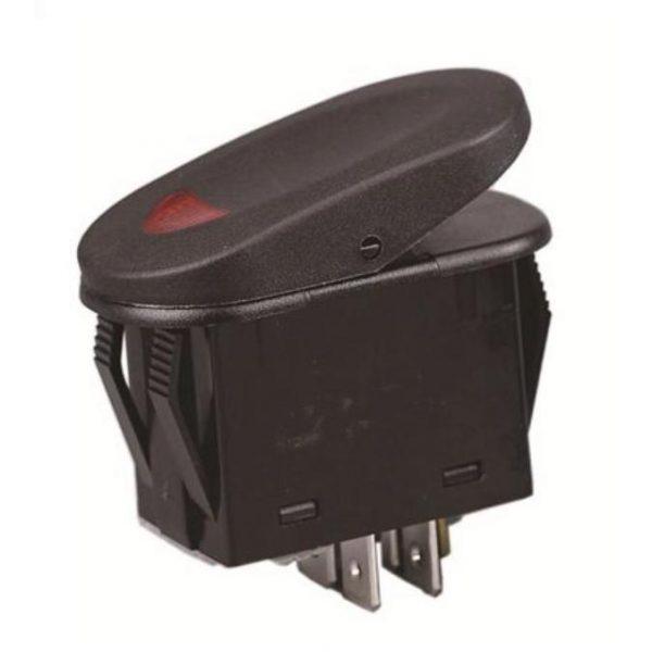 КНОПКА ПЕРЕМИКАННЯ (ТУМБЛЕР) ААА 10111-02 ON-OFF 5 PIN
