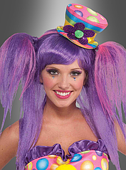 Маленький циліндр для яскравого костюма клоуна