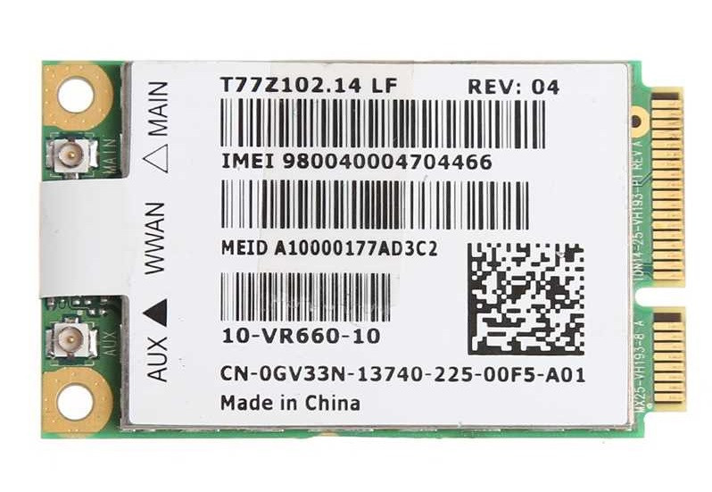 3G модем ERICSSON F3507G для ноутбука Dell Wireless 5530 0KM266 б/в