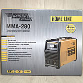 Акція! Зварювальний апарат Kaiser MMA-280 HOME LINE в Кейсі + Маска Хамелеон, фото 5