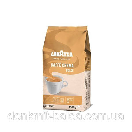 Кава в зернах Lavazza Caffe Crema Dolce 1 кг(original)