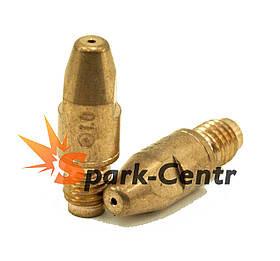 Накінечник токоз'ємний мідний(E-Cu) Ø0,8 мм М8х30 для пальників RF GRIP 36 Abicor Binzel (Німеччина)