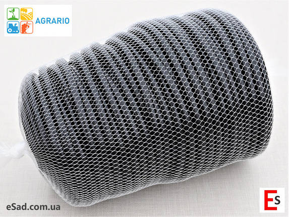 Кембрик – агрошнурок, агротрубка Аграріо – Agrario 7 мм, 1 кг, ПВХ чорний, фото 3