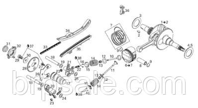 Напрямна ланцюга Can-Am BRP Chain guide