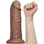 10.5 realistic chubby vibrating dildo   | Puls69, фото 3
