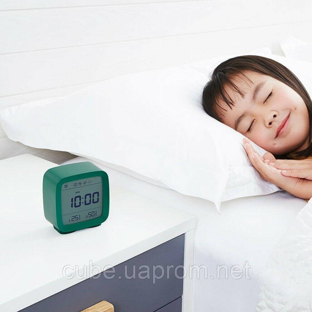 Цифрові Годинник Будильник Термометр, Гігрометр Xiaomi Qingping Alarm Clock CGD1