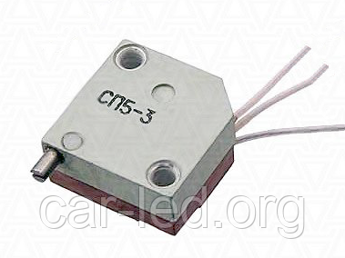 СП5-3 1Вт 4,7кОм±5% резистор змінний підлаштування