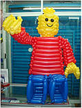 Фігурки супергероїв з кульок, висота 1м ок., фото 5