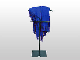 Підлогова вішалка-плечики в стилі Лофт 450х200х1100 мм чорна Kompred OL184