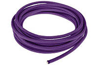 Провід шнур-силикон для декоративних світильників фіолетовий (ціна за бухту 13,5м) TM LUMANO