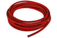Провід шнур-силикон для декоративних світильників червоний (ціна за бухту 13,5м) TM LUMANO