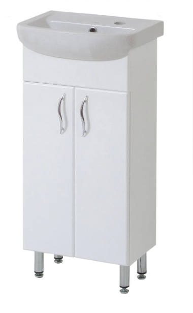 Тумба підлогова "Базис" 40 см з умивальником Артеко