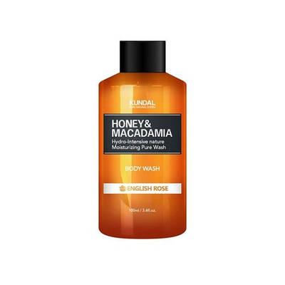 Гель для душу "Англійська троянда" KUNDAL Honey & Macadamia Body Wash English Rose 100ml