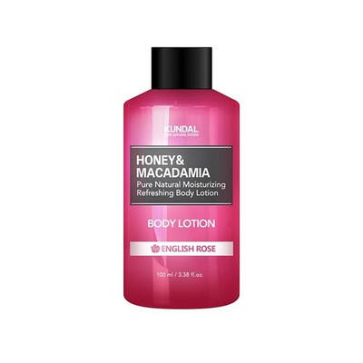 Лосьйон для тіла "Англійська троянда" KUNDAL Honey & Macadamia Body Lotion English Rose 100ml