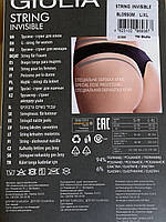 Трусики-стрінги безшовні еластичні Giulia String Invisible (String Briefs) різні кольори S/M - L/XL, фото 4