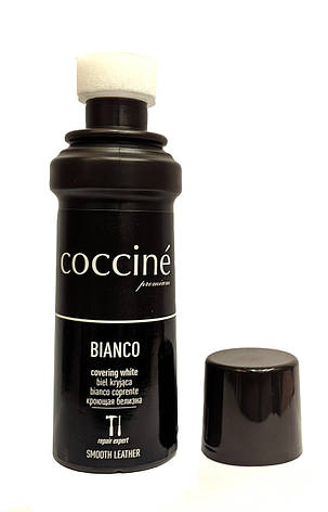 Крем фарба рідка Біла для гладкої шкіри Кочині Bianco Coccine 75мл, фото 2