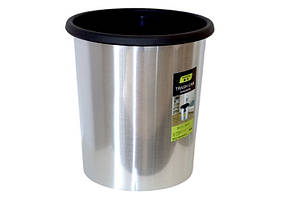 Відро для сміття пластикове ООПТ 9л з кільцем для кріплення пакета