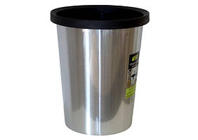 Відро для сміття пластикове ООПТ 10л з кільцем для кріплення пакета