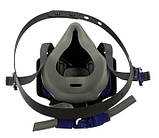 Напівмаска 3М HF-803 Secure Click, великий розмір, фото 2