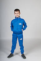 Костюм детский спортивный синий с белыми полосками Point ONE