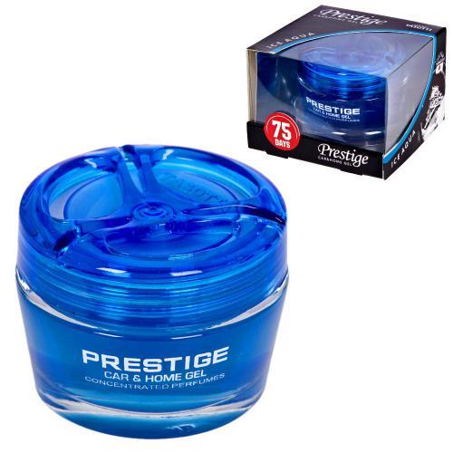 Ароматизатор на панель для авто гелевий Tasotti/Gel Prestige" — 50ml Ice Aqua
