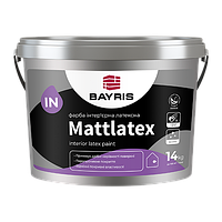 Краска MATTLATEX БАЙРИС интерьерная устойчивая к мытью 14кг