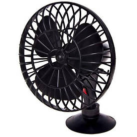 Вентилятор 5 "D на присоску 12 В. Вентилятор в машину. Салонний вентилятор