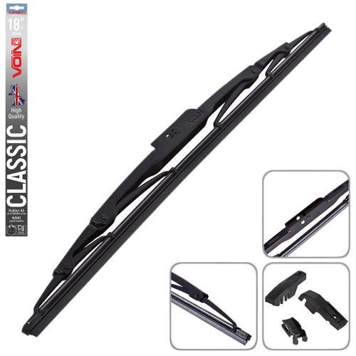 Щітки склоочисника каркасні VOIN-18" 450 мм CLASSIC. Дворник