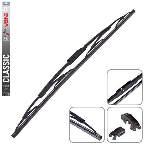 Щітки склоочисника каркасні VOIN-21" 530 мм CLASSIC