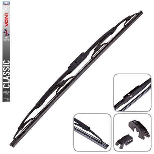 Щітки склоочисника каркасні VOIN-24" 600 мм CLASSIC. Дворник, фото 1
