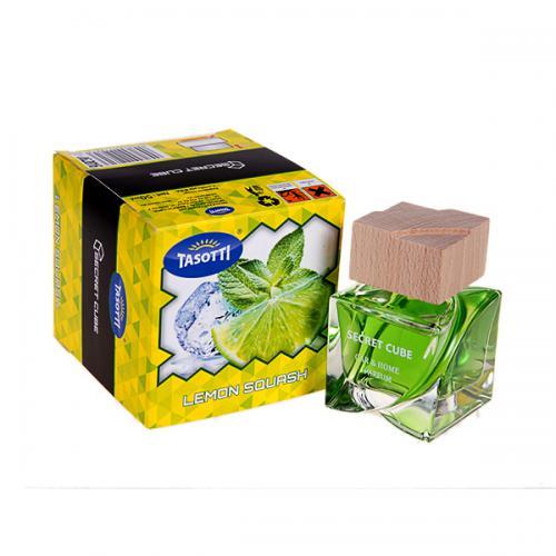 Ароматизатор на панель для авто Tasotti/"Secret Cube"- 50ml/Lemon Squash
