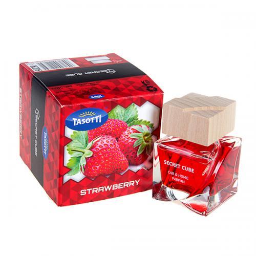 Ароматизатор на панель для авто Tasotti/"Secret Cube"- 50ml/Strawberry/полуниця