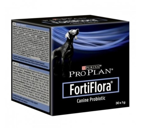 Додатковий корм для дорослих собак і цуценят Пурина Purina Pro Plan FortiFlora Canine Probiotic, 1 г — 1 пак