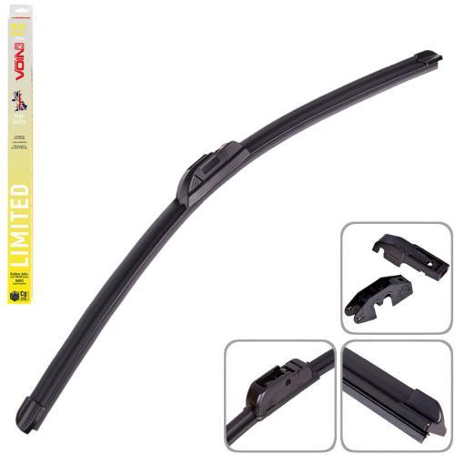Щітки склоочисника безкаркасні VOIN-22"-560 мм LIMITED NEW. Двірники, фото 1
