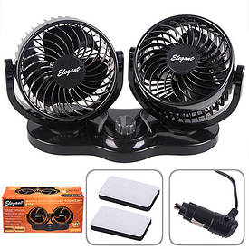 Вентилятор EL 101 547 5 "24V 4.5 / 6.5W подвійний дві скорості.Вентілятор салонний. Вентилятор в машину