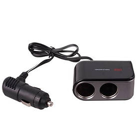 Розгалужувач прикурювача PULSO 2 виходи + 2 USB 2100 mA 12/24V SC-2069 (SC-2069)