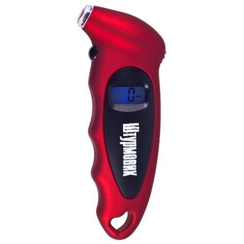 Манометр Штурмовик/АС-107/LCD дисплей/LED підсвітка/psi-bar-кд/см2-kpa/0~7 (АС-107)